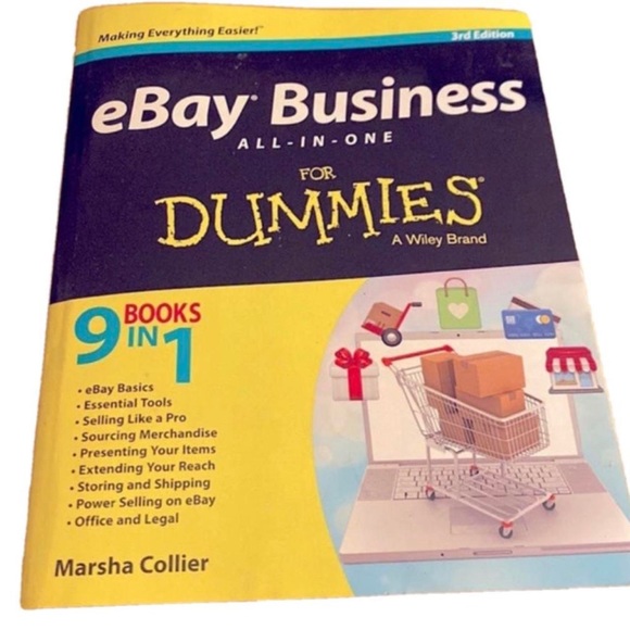 eBay Business for Dummies Book 3rd edition Marsha Collier Reselling - Picture 1 of 10